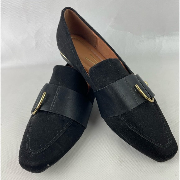 Vizzano Black flat shoes. Size 7 - Picture 2 of 8